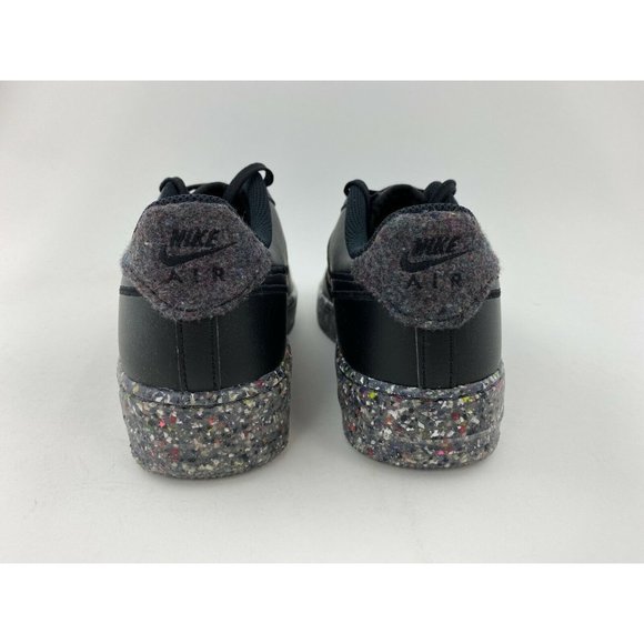 Nike Air Force 1 Recycled Wool Pack Black Women's Size 7.5 Shoes - Picture 5 of 12